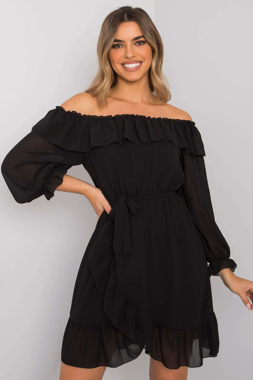 Melna spāņu kleita Farren OCH BELLA