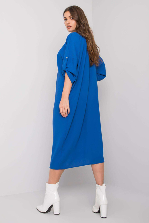 Tumši zila brīva kleita Dorsey