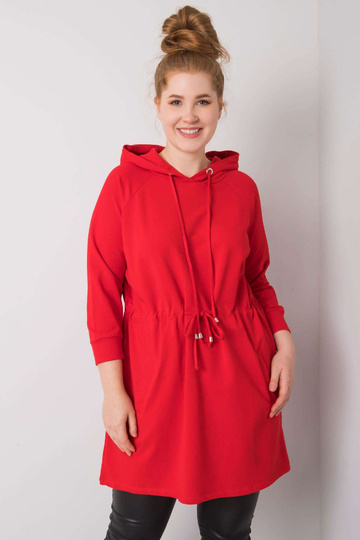 Norina Red liela izmēra kapuce 2