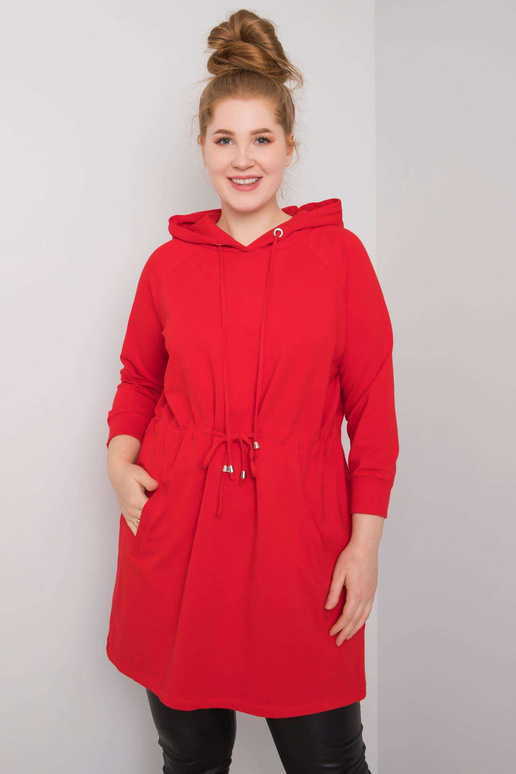 Norina Red liela izmēra kapuce Norina Red liela izmēra kapuce