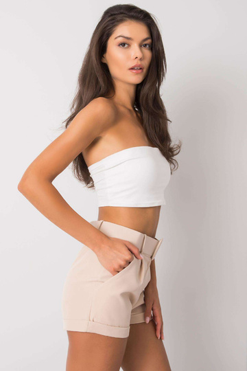 Bēši šorti ar jostu Mabinty