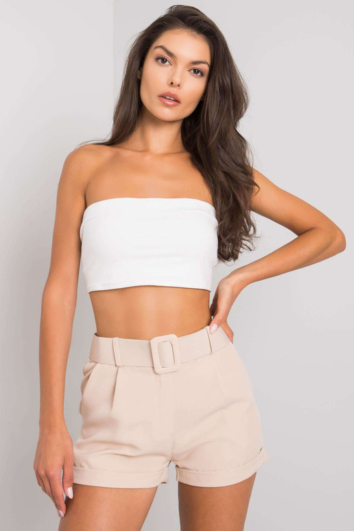 Bēši šorti ar jostu Mabinty