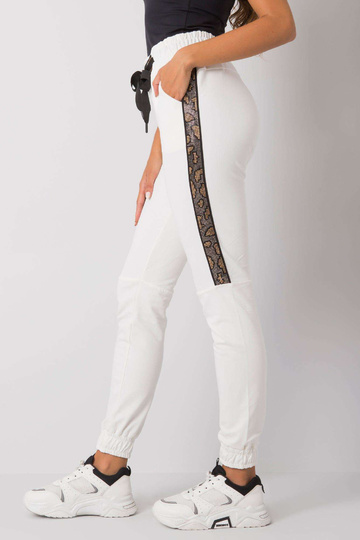 Ecru sporta bikses ar...