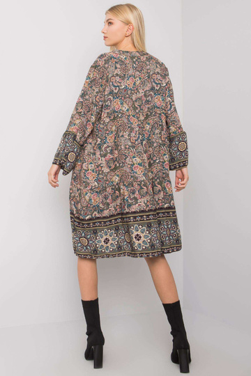 Haki krāsas kleita ar... 2