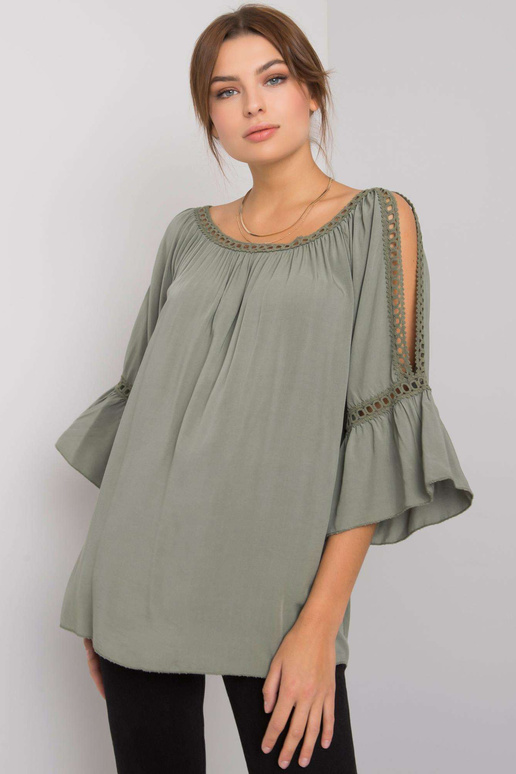 Khaki Kearney OCH BELLA viskozes blūze