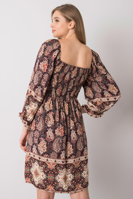 Hayley OCH BELLA tumši brūna kleita