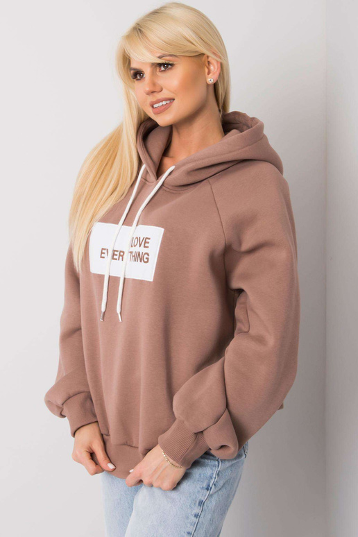 Gaiši brūns sporta krekls Dina