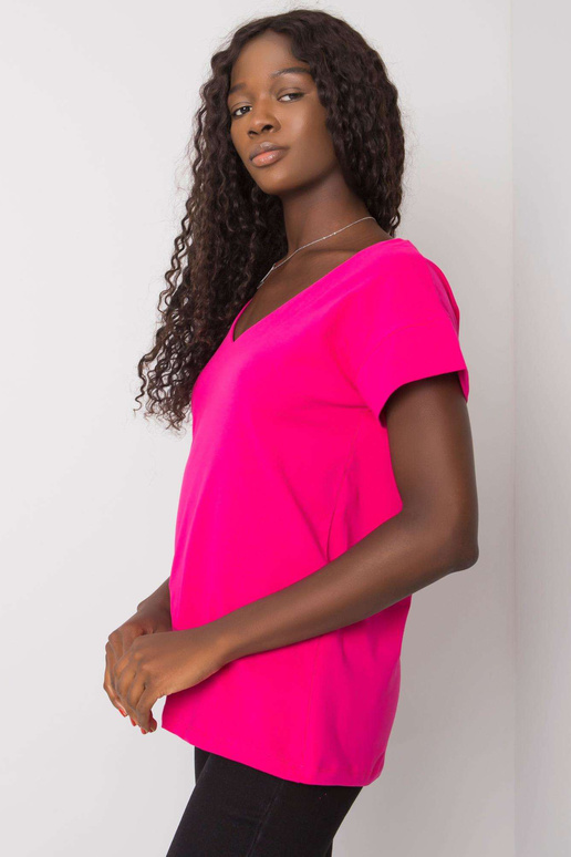 Fuksijas krāsas blūze ar kakla... Fuksijas krāsas blūze ar kakla...