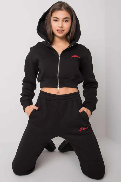 Melns divdaļīgs komplekts Maxence