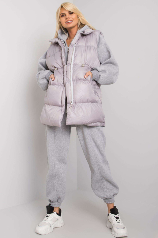 Pelēks melanžs trīsdaļīgs komplekts...