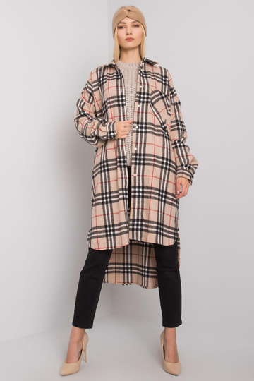 Bēšs un melns rūtains...