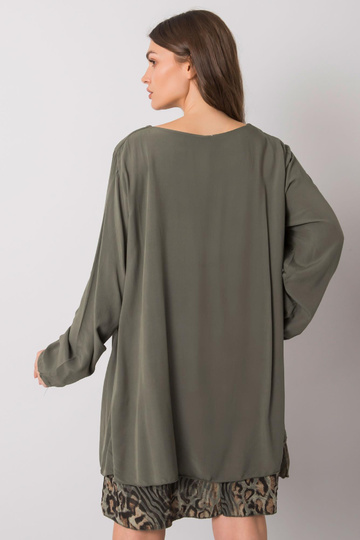 Khaki brīva kleita Gracilyn 2