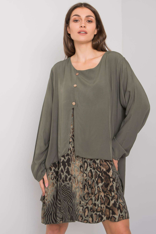 Khaki brīva kleita Gracilyn