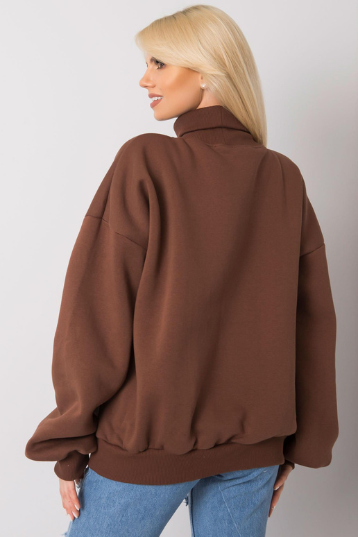 Brūns liela izmēra Kelly džemperis