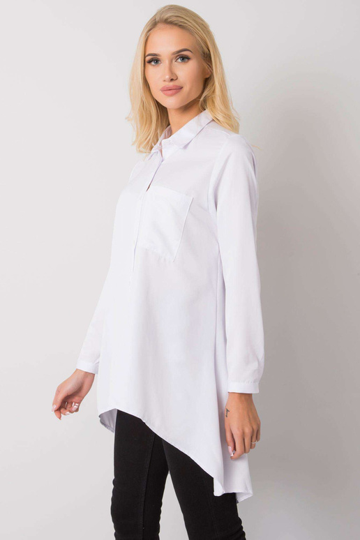 Džilianas baltais asimetrisks krekls