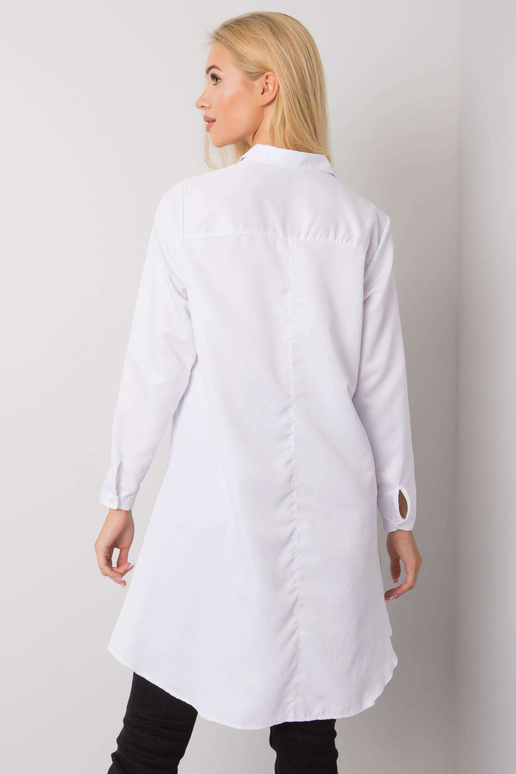 Džilianas baltais asimetrisks krekls