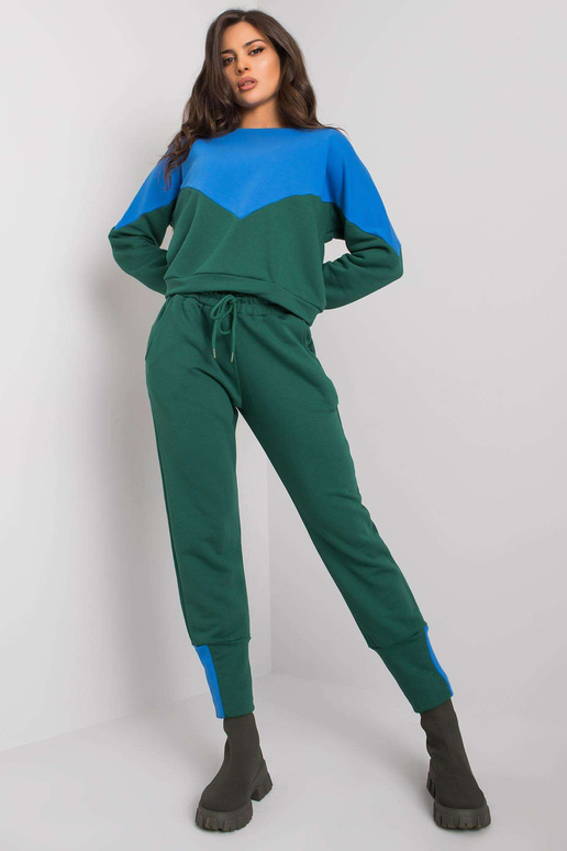 Zili zaļš komplekts ar sporta kreklu...