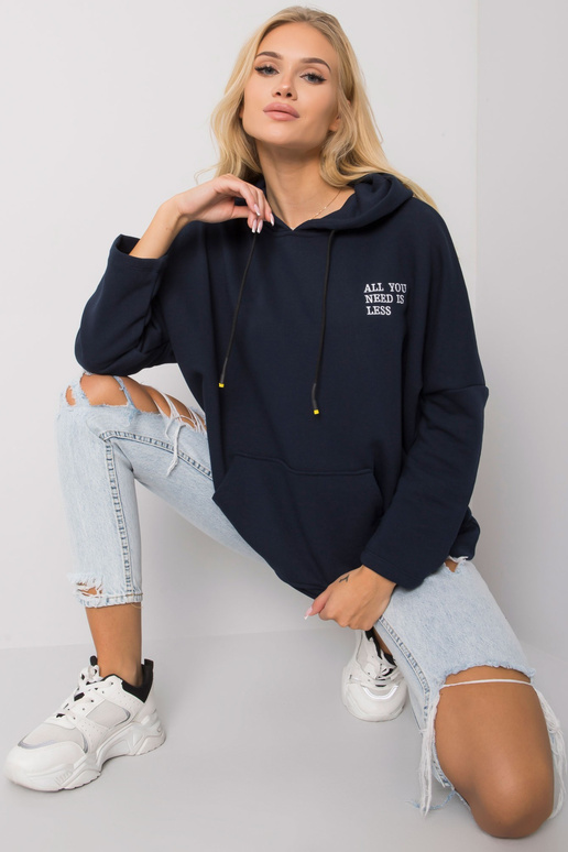 Tumši zils Laylla kapucis