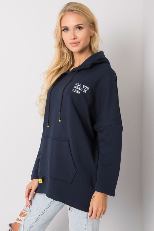 Tumši zils Laylla kapucis