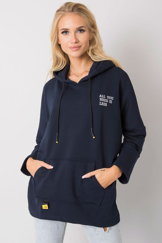 Tumši zils Laylla kapucis