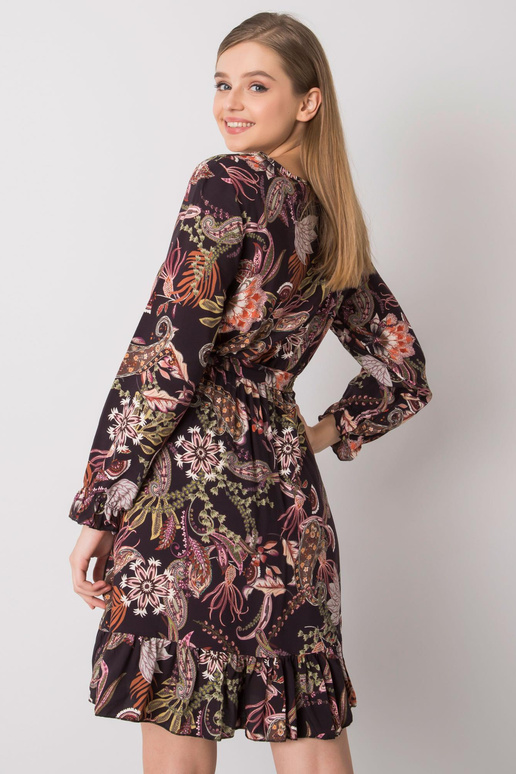 Agnes OCH BELLA Melna V kakla kleita