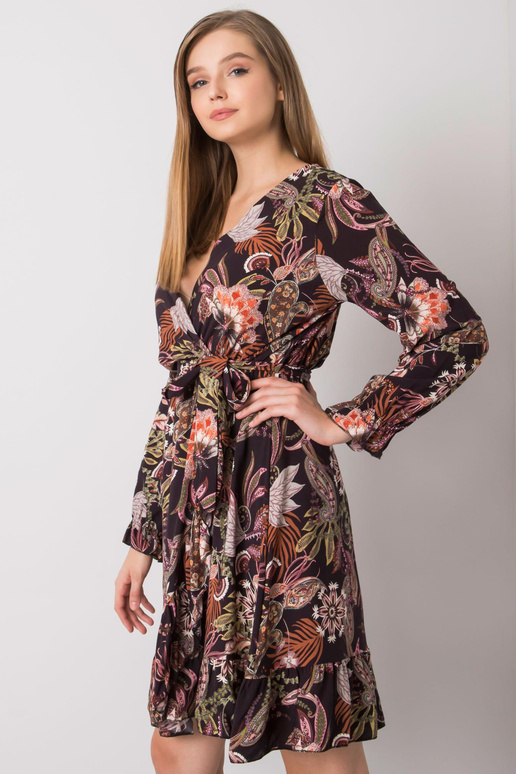 Agnes OCH BELLA Melna V kakla kleita