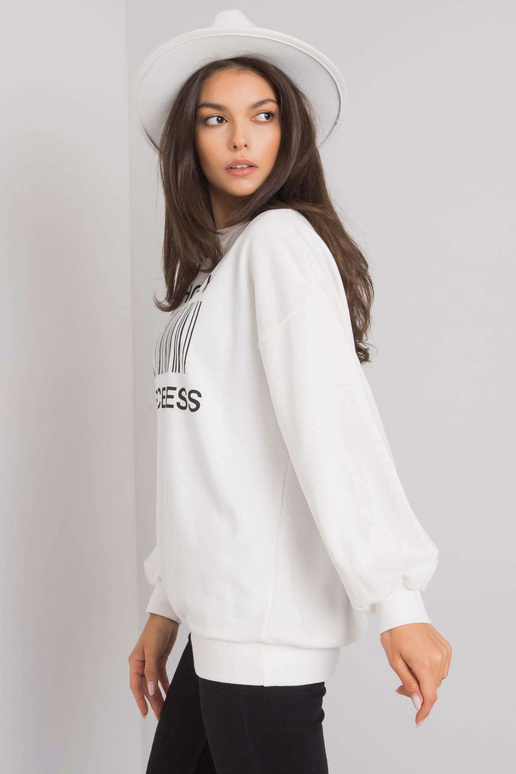 Ecru sporta krekls ar Basile apdruku