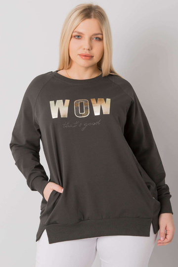 Tumša Khaki liela izmēra...