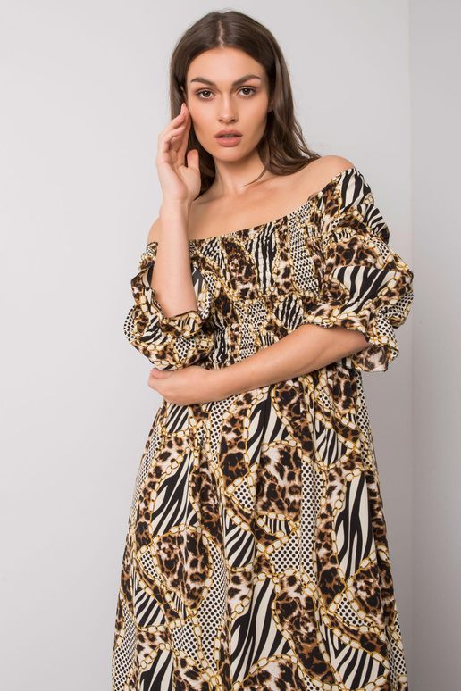 Bēša gara kleita Agustina