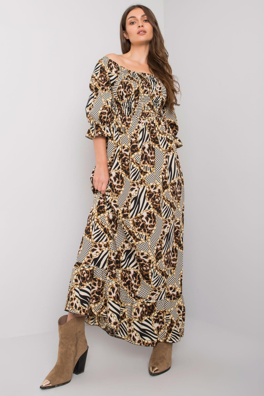 Bēša gara kleita Agustina