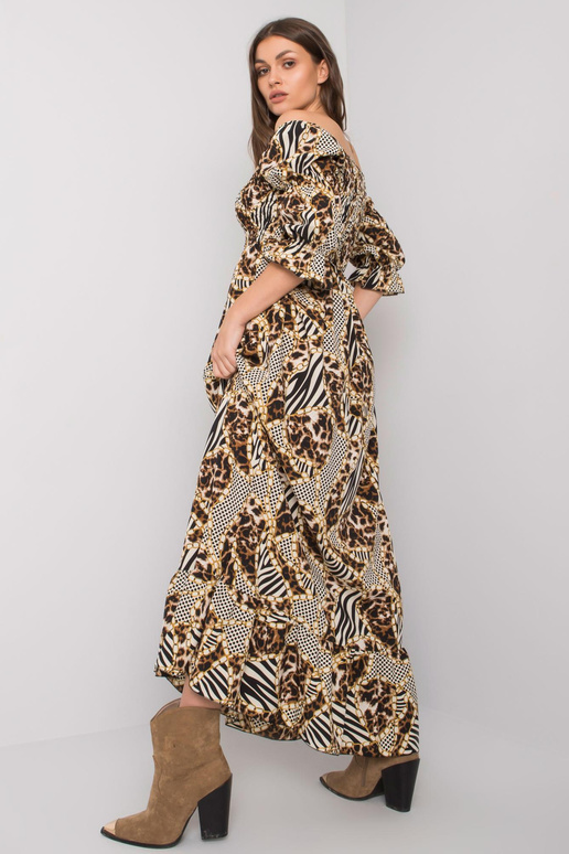 Bēša gara kleita Agustina