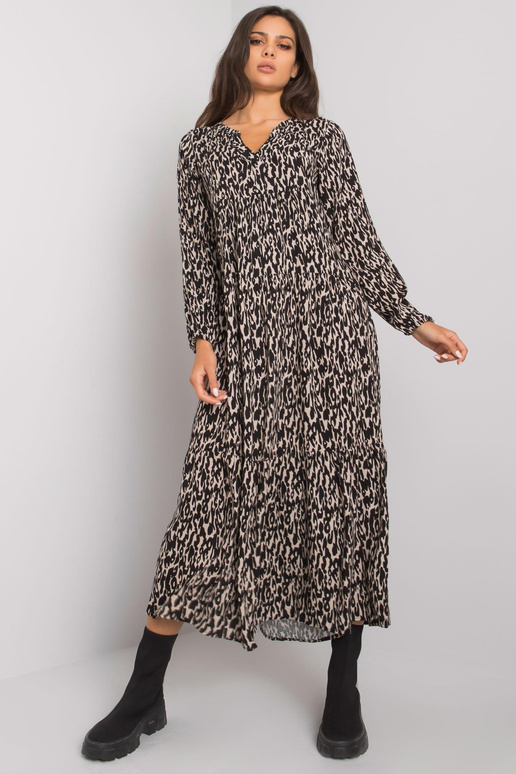 Maddy's Black Ruffle kleita Maddy's Black Ruffle kleita