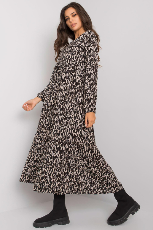 Maddy's Black Ruffle kleita Maddy's Black Ruffle kleita