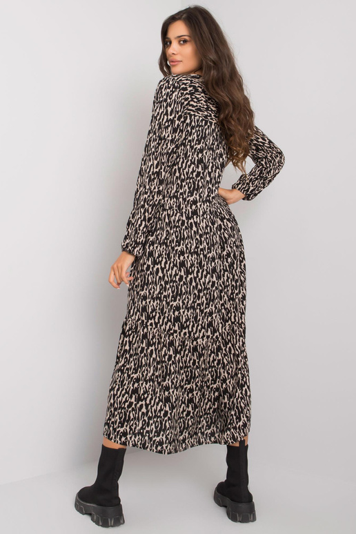 Maddy's Black Ruffle kleita Maddy's Black Ruffle kleita