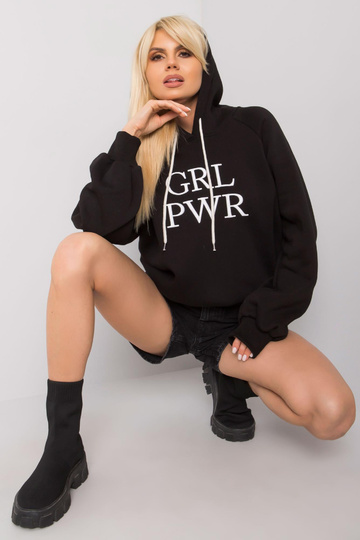 Debby melna polsterēta kapuce 2