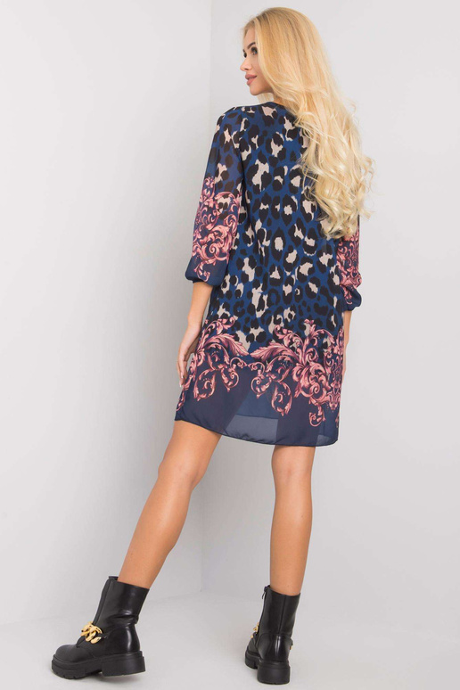 Tumši zila kleita ar dzīvnieku...