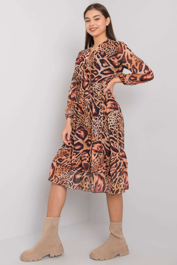 Darina gaiši brūna volānu... 2