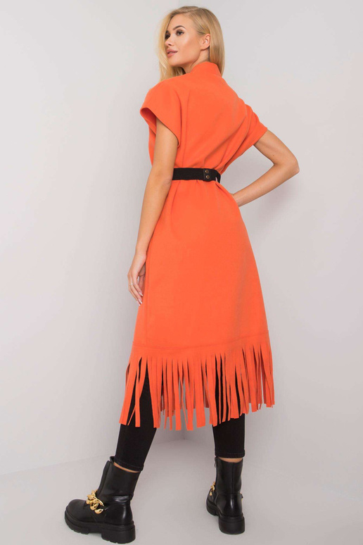 Oranžs bārkstis gultas pārklājs Forla