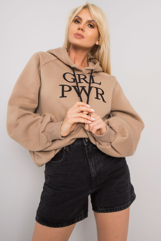 Tumši bēša izolēta kapuce Debby