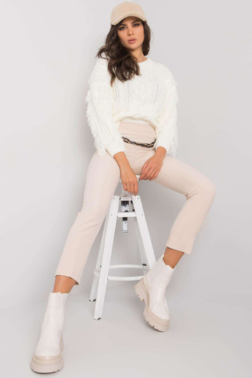 Bēšas Beaverton auduma bikses 2