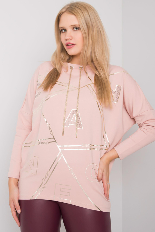 Diarra netīri rozā liela izmēra blūze...