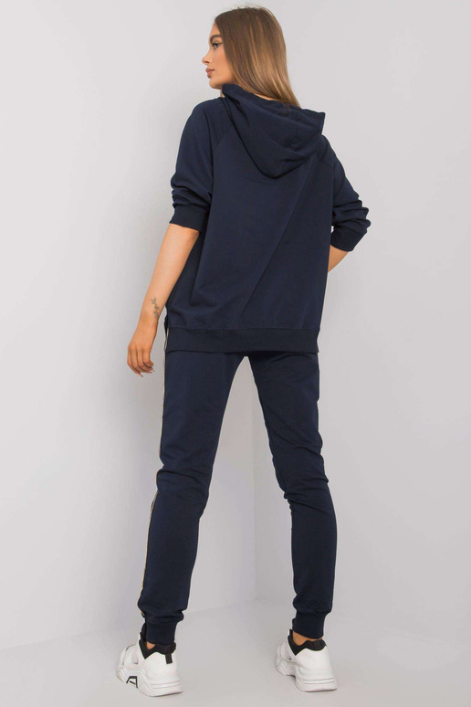 Tumši zils divdaļīgs komplekts ar...