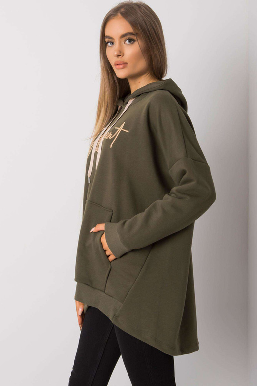 Khaki Fallon ķenguru sporta krekls