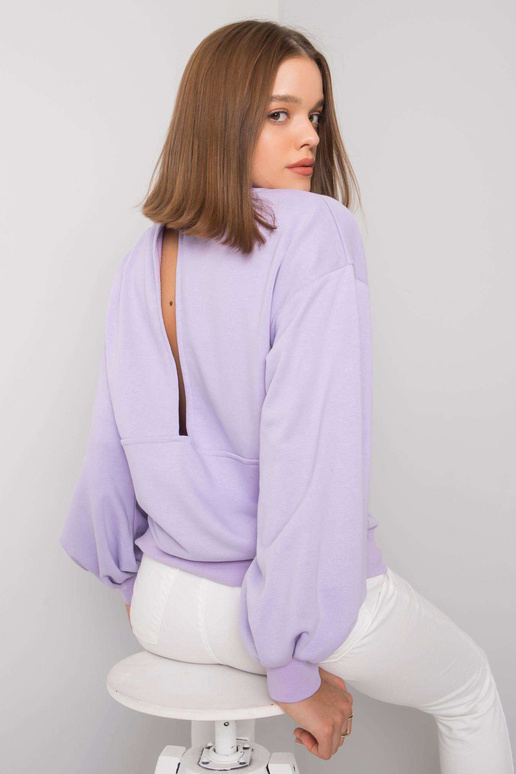 Natalee violets džemperis ar izgriezumu