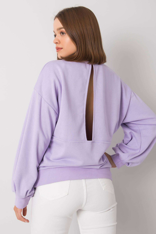 Natalee violets džemperis ar izgriezumu