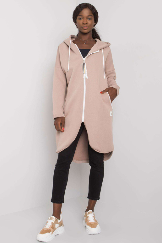 Tumši bēšs džemperis Satriecošs Tumši bēšs džemperis Satriecošs