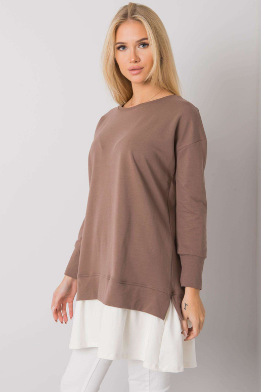 Brūna kokvilnas tunika Brighton RUE...