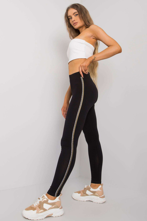 Melni un zelta kokvilnas legingi...