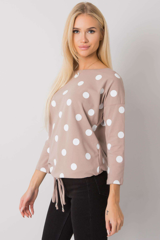 Tumši bēša blūze Riverton RUE PARIS Tumši bēša blūze Riverton RUE PARIS