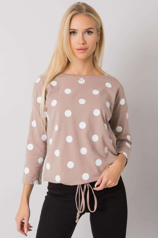 Tumši bēša blūze Riverton RUE PARIS Tumši bēša blūze Riverton RUE PARIS